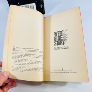 The Restaurant at the End of the Universe + West Side Story + Welcome to the Monkey House 3 Book Lot