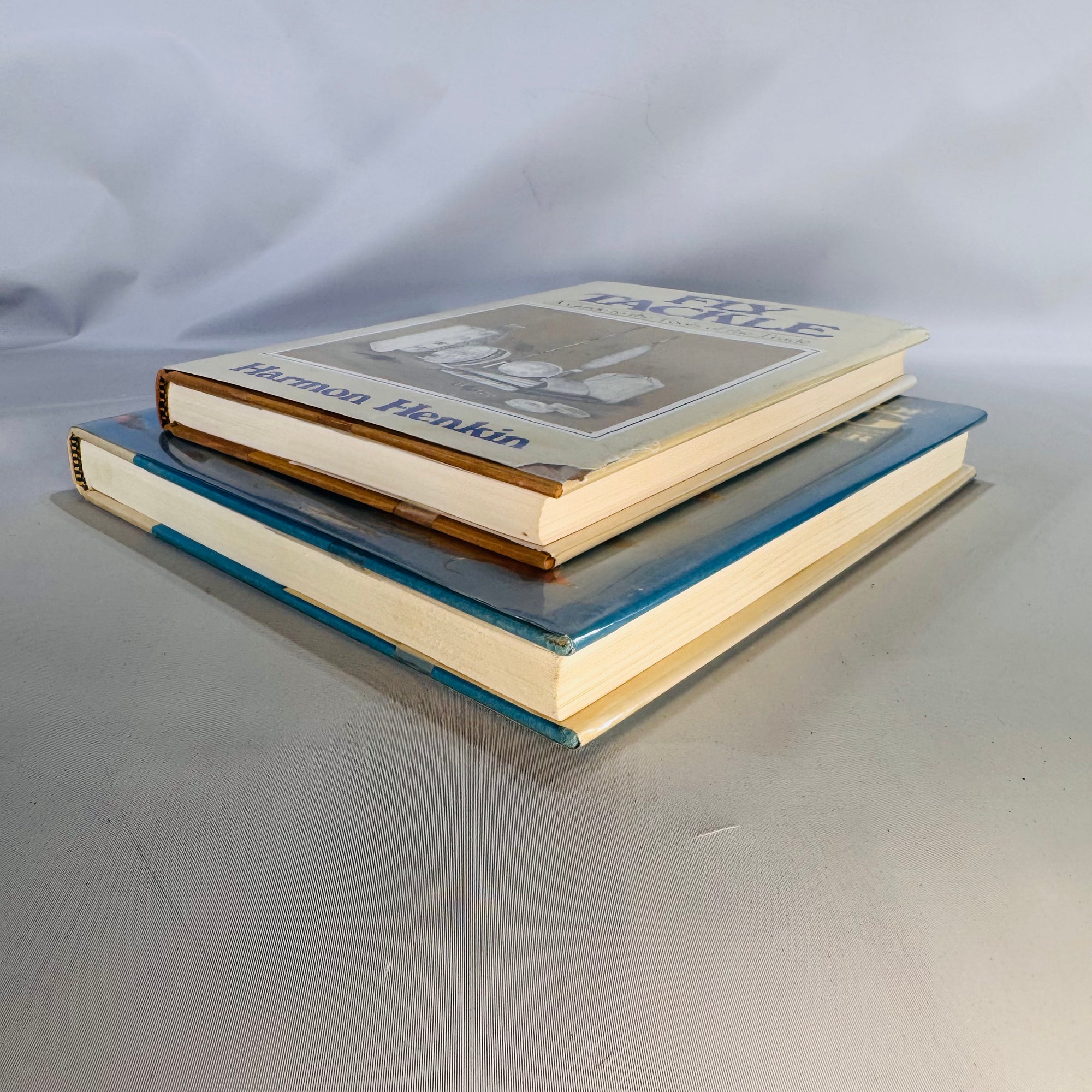 Fly Fishing  Book Bundle— Fly-Tying & Tackle Mastery Bundle (1976–1977) — Eric Leiser Complete Book of Fly Tying (1st) + Harmon Henkin Fly Tackle | Dust Jackets