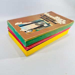 The Restaurant at the End of the Universe + West Side Story + Welcome to the Monkey House 3 Book Lot