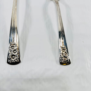 International Silver Silver Belle Serving Spoon and Casserole Spoon Set