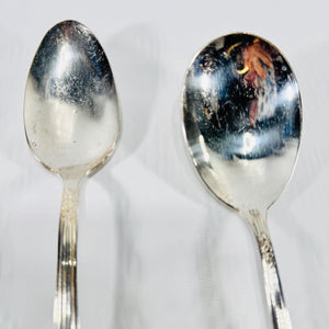International Silver Silver Belle Serving Spoon and Casserole Spoon Set