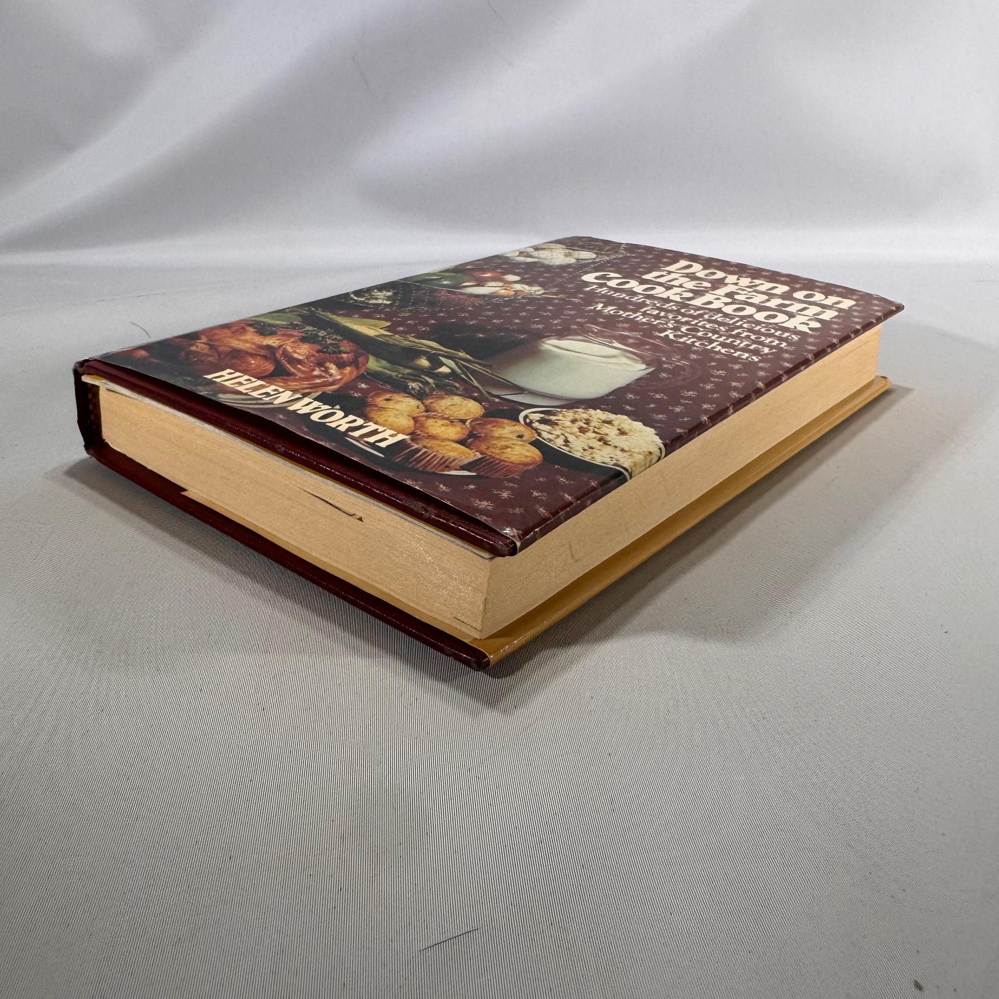 Vintage Country & Regional Cookbook — Down-on-the-Farm Cook Book (1981 Edition; orig. 1943) — Helen Worth | Hardcover w/ Jacket, Country Cooking