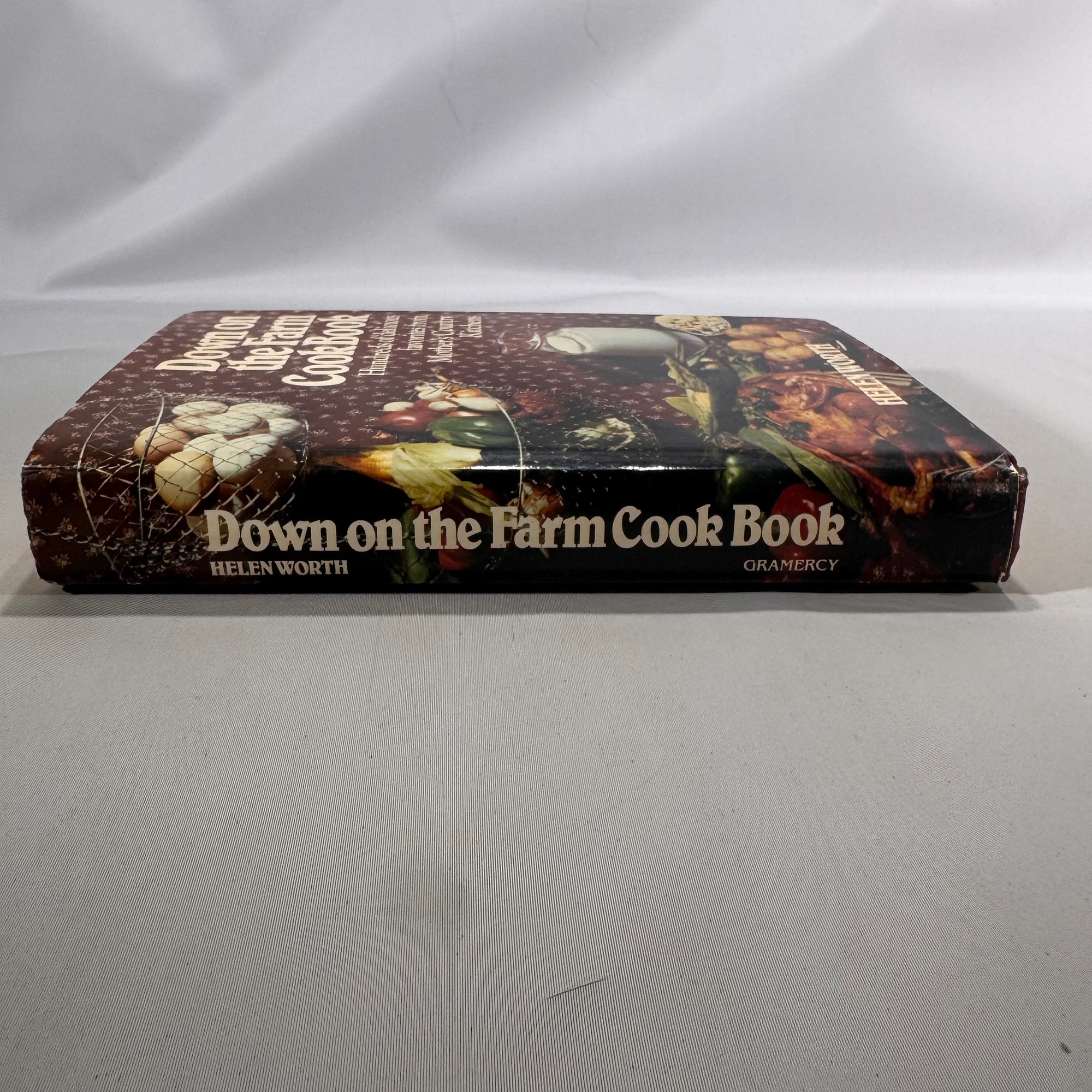 Vintage Country & Regional Cookbook — Down-on-the-Farm Cook Book (1981 Edition; orig. 1943) — Helen Worth | Hardcover w/ Jacket, Country Cooking