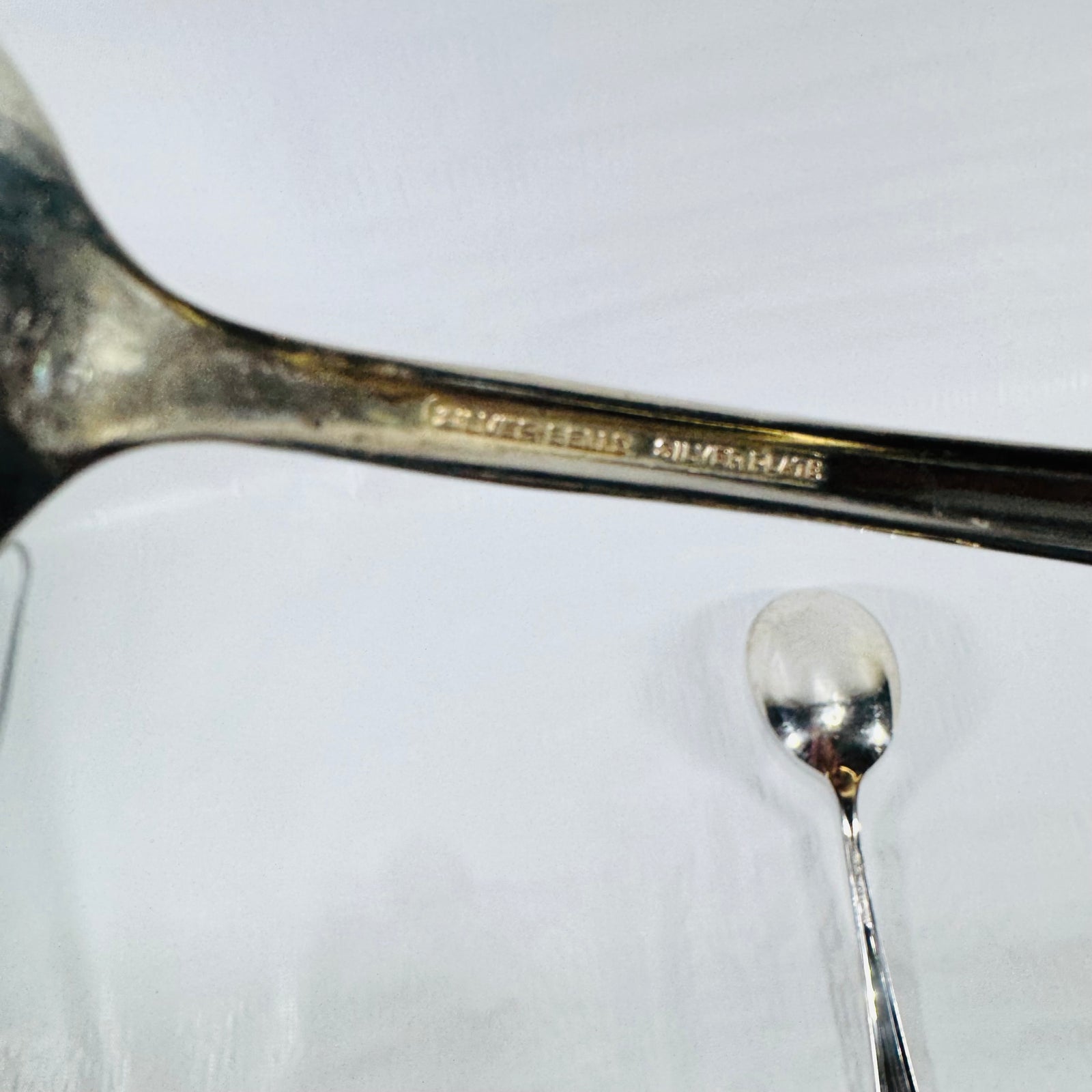 International Silver Silver Belle Serving Spoon and Casserole Spoon Set