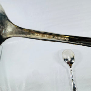 International Silver Silver Belle Serving Spoon and Casserole Spoon Set