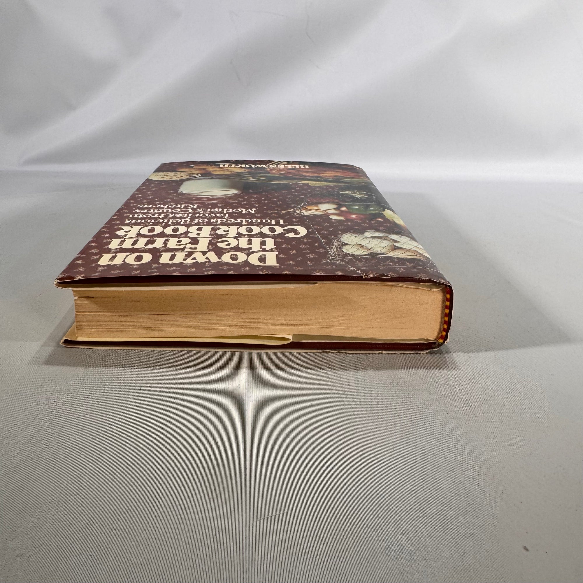Vintage Country & Regional Cookbook — Down-on-the-Farm Cook Book (1981 Edition; orig. 1943) — Helen Worth | Hardcover w/ Jacket, Country Cooking