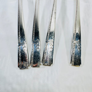 Prestige Plate Grenoble 1938 Serving Spoons Oneida Set of 4