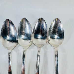 Prestige Plate Grenoble 1938 Serving Spoons Oneida Set of 4