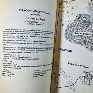 Vintage Dragonlance Preludes Trilogy Paperback Set (1989) — Darkness & Light, Kendermore, Brothers Majere — TSR Fantasy Books, Epic Fantasy