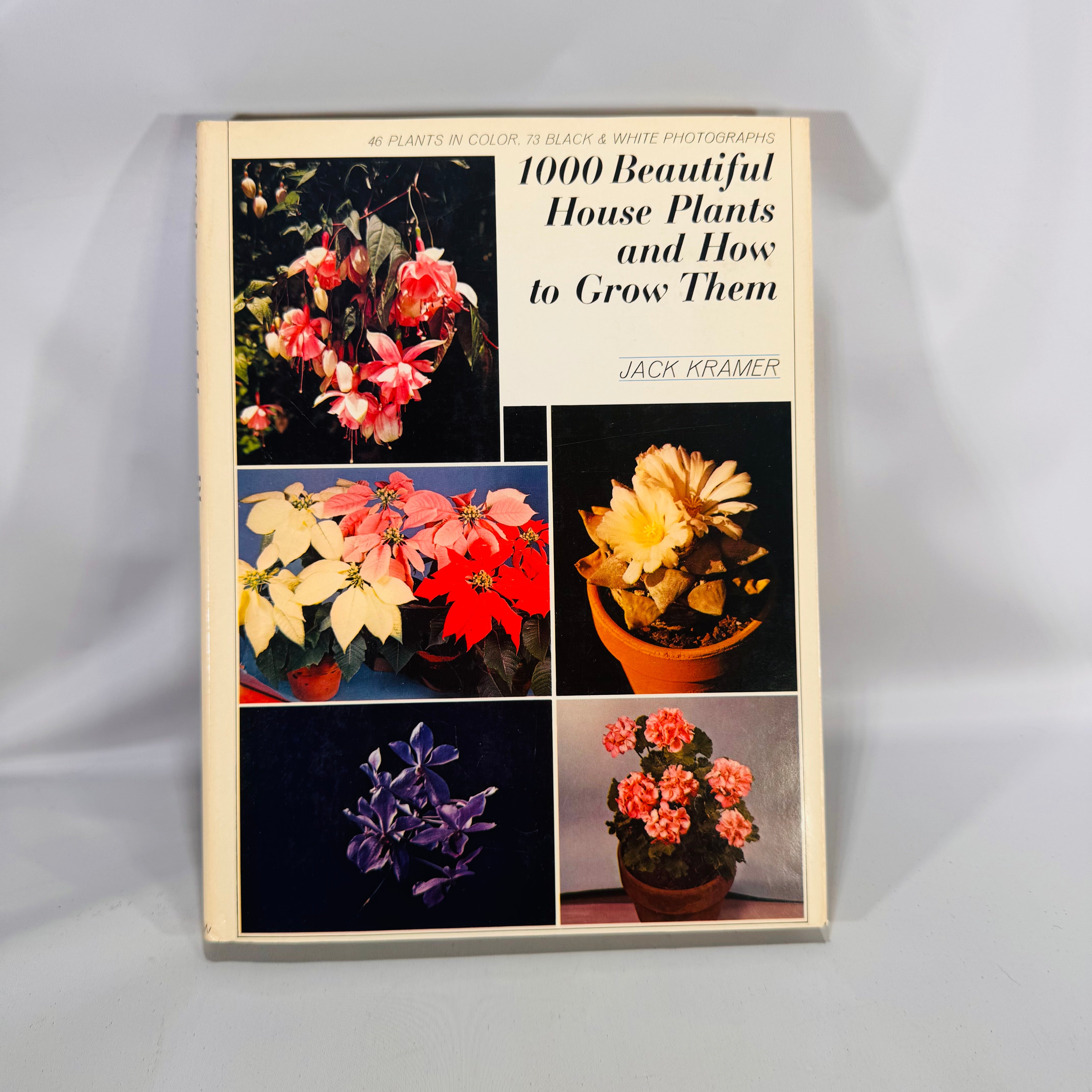 growing house plants book 1000 Beautiful House Plants – Jack Kramer | Vintage Gardening Book