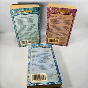 Vintage Dragonlance Preludes Trilogy Paperback Set (1989) — Darkness & Light, Kendermore, Brothers Majere — TSR Fantasy Books, Epic Fantasy