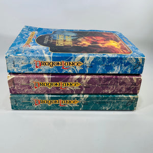 Vintage Dragonlance Preludes Trilogy Paperback Set (1989) — Darkness & Light, Kendermore, Brothers Majere — TSR Fantasy Books, Epic Fantasy