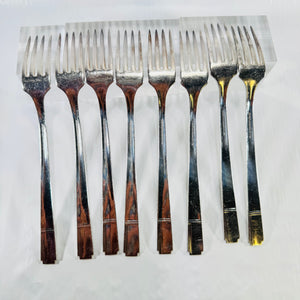 Prestige Plate Grenoble Dinner Forks Set of 8 Oneida 1938