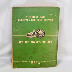 DeSoto FireDome Eight Preliminary Shop Manual, Model S-17-1952 — Chrysler/De Soto Division | MoPar Service, Automotive Service Manual
