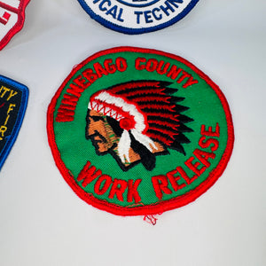 Winnebago County Illinois Vintage Patch Bundle