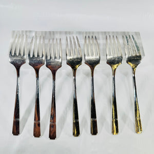 Prestige Plate Grenoble Salad Forks Set of 7 Oneida 1938