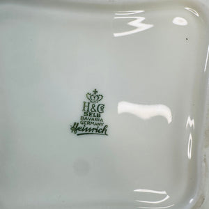 Asbach Uralt Ashtray Vintage German Porcelain Advertising Ashtray