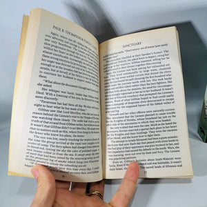 Dragonlance Elven Exiles Trilogy Paperback Set by Paul B. Thompson and Tonya C. Cook