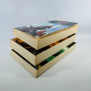 Dragonlance Elven Exiles Trilogy Paperback Set by Paul B. Thompson and Tonya C. Cook