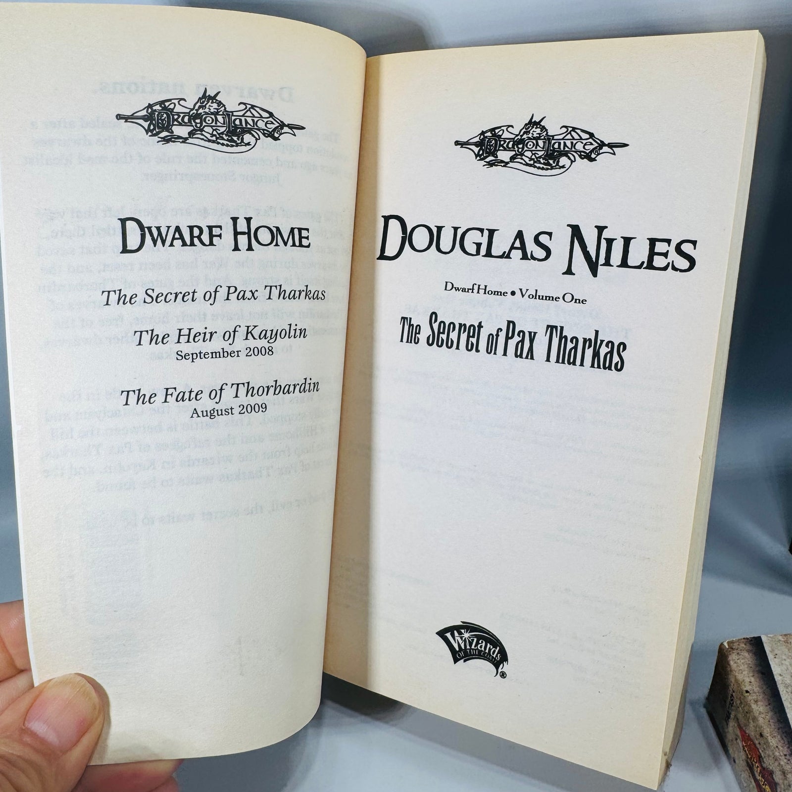 Dragonlance Dwarf Home Trilogy Paperback Set by Douglas Niles