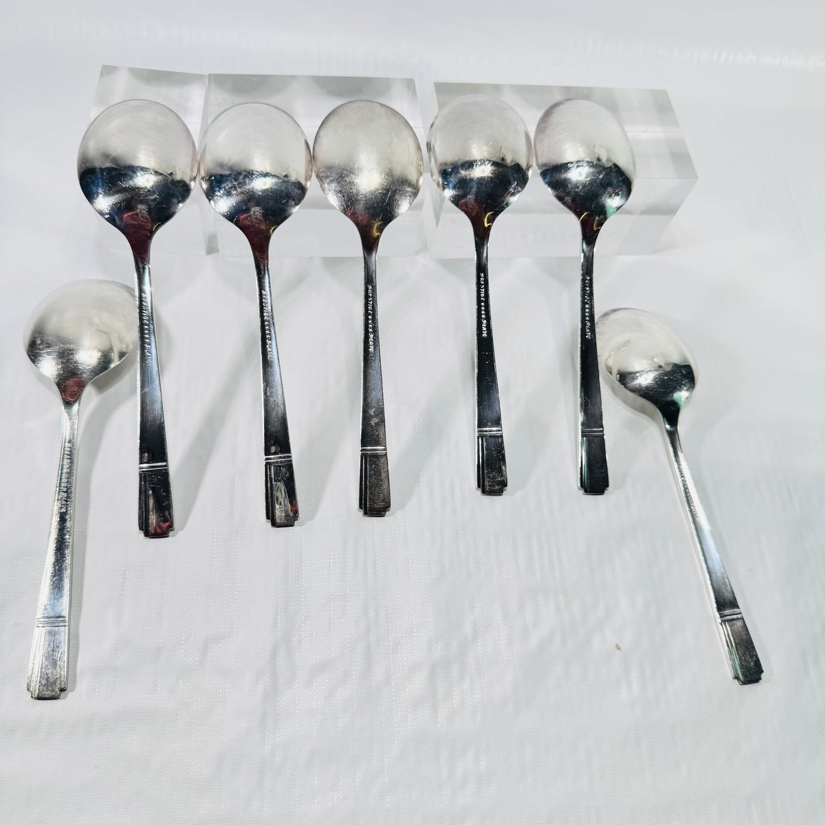 Oneida Grenoble 1938 Prestige Plate Teaspoons Set of 7