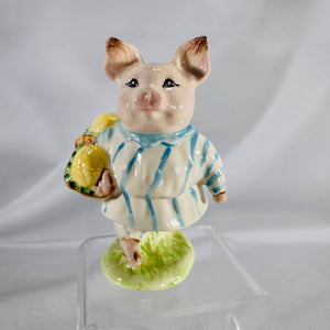 Little Pig Robinson – Beatrix Potter Made in Beswick, England Gift Ready Vintage Figurine