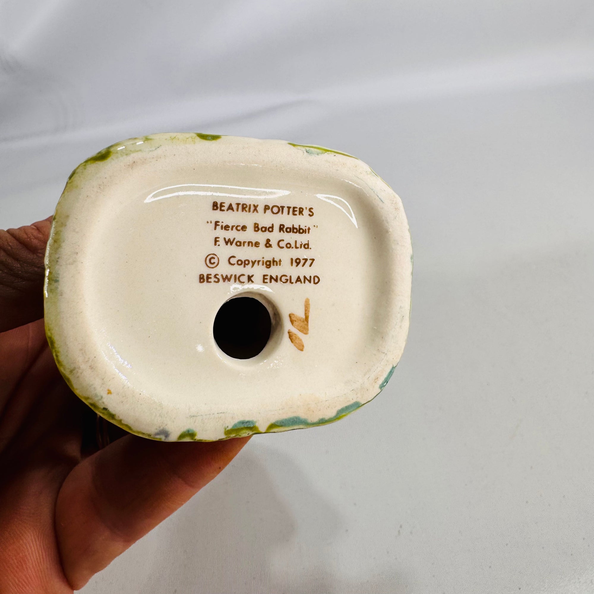 Fierce Bad Rabbit – Beatrix Potter | Beswick England (1977) Gift Ready Vintage Figurine