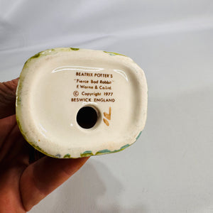 Fierce Bad Rabbit – Beatrix Potter | Beswick England (1977) Gift Ready Vintage Figurine