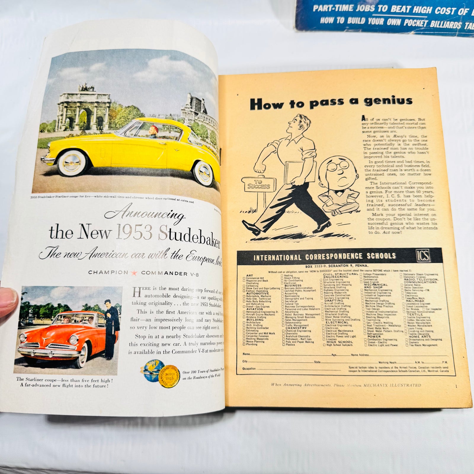 Mechanix Illustrated January April 1953 with Popular Science Monthly Lot