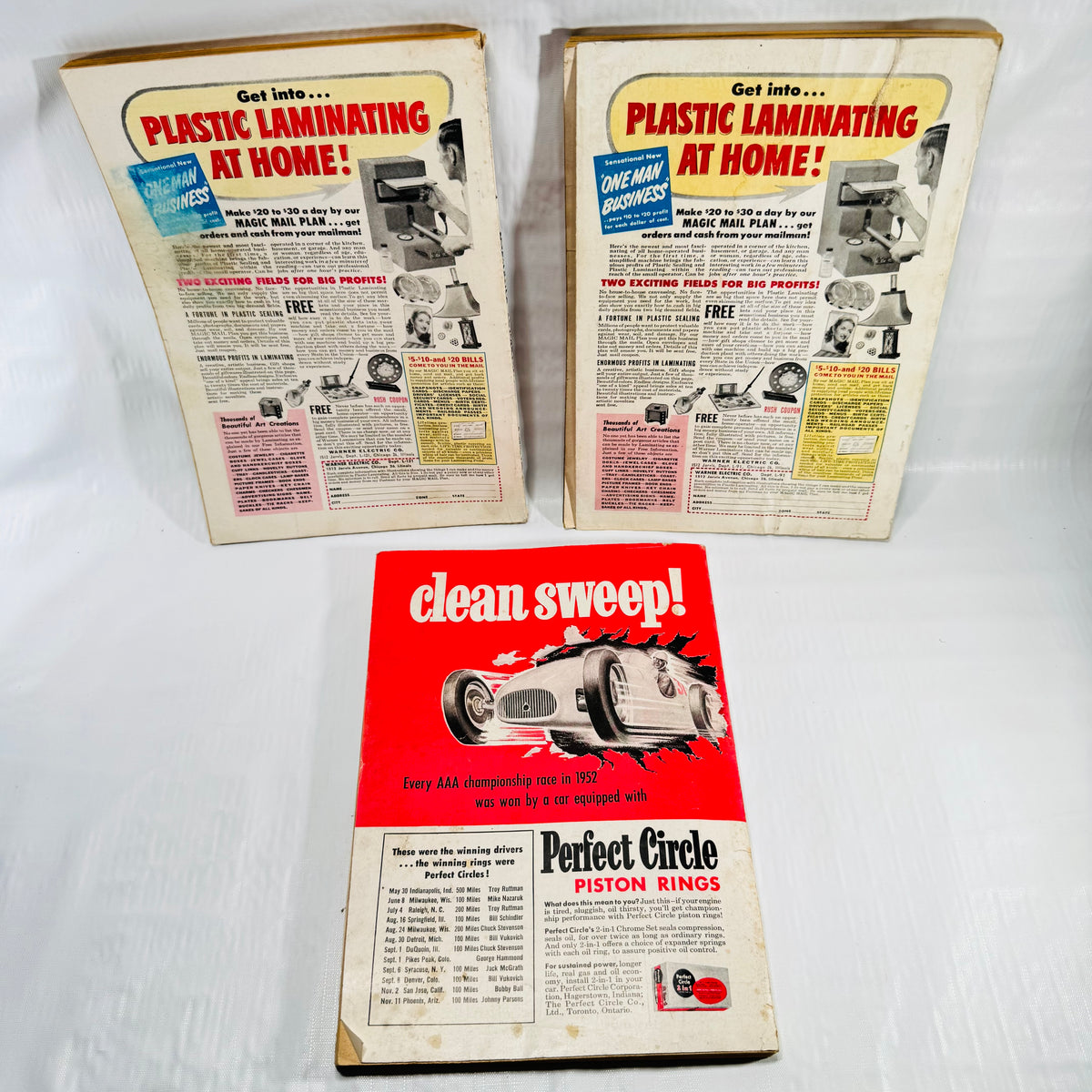 Mechanix Illustrated January April 1953 with Popular Science Monthly Lot