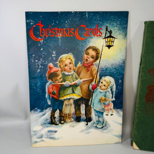 Vintage Christmas Song Books Set of 2 Christmas Carols Booklet and 1929 Christmas Song Book