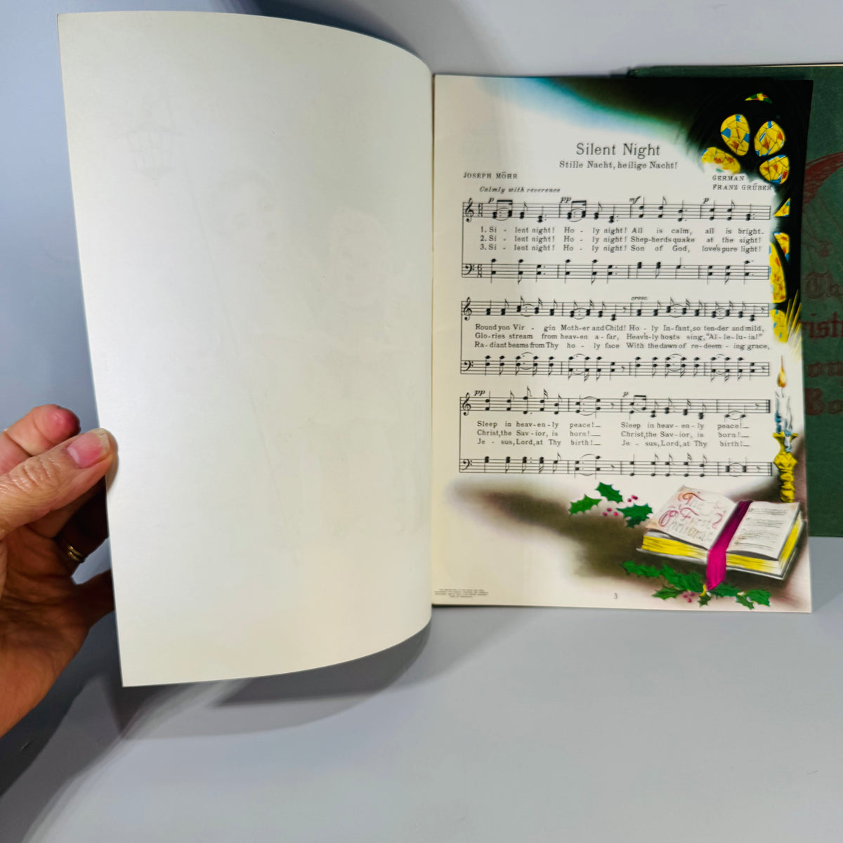 Vintage Christmas Song Books Set of 2 Christmas Carols Booklet and 1929 Christmas Song Book