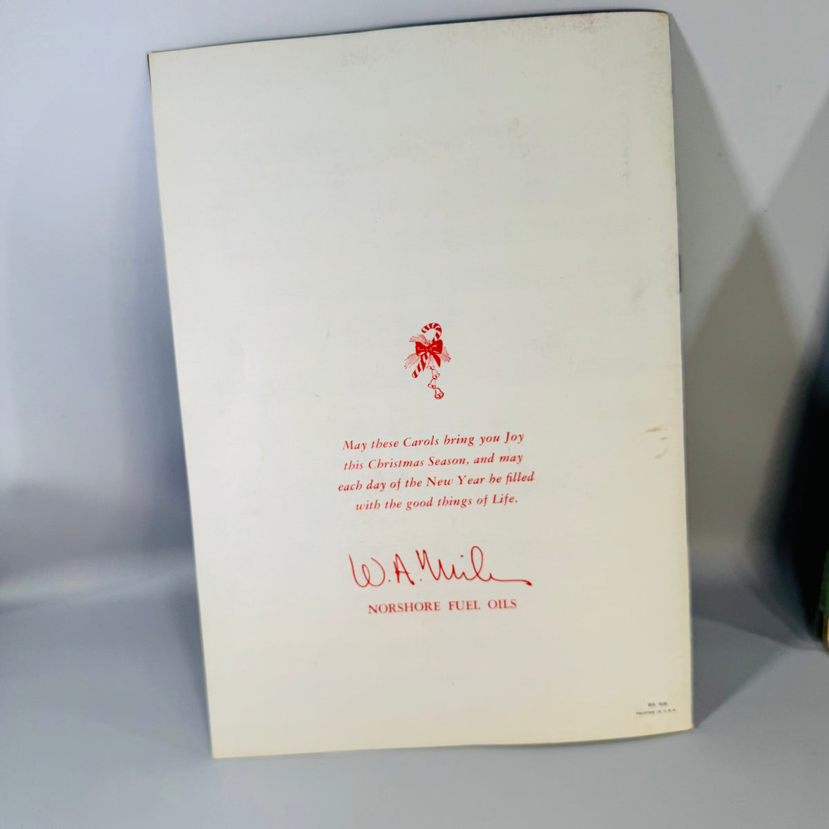 Vintage Christmas Song Books Set of 2 Christmas Carols Booklet and 1929 Christmas Song Book