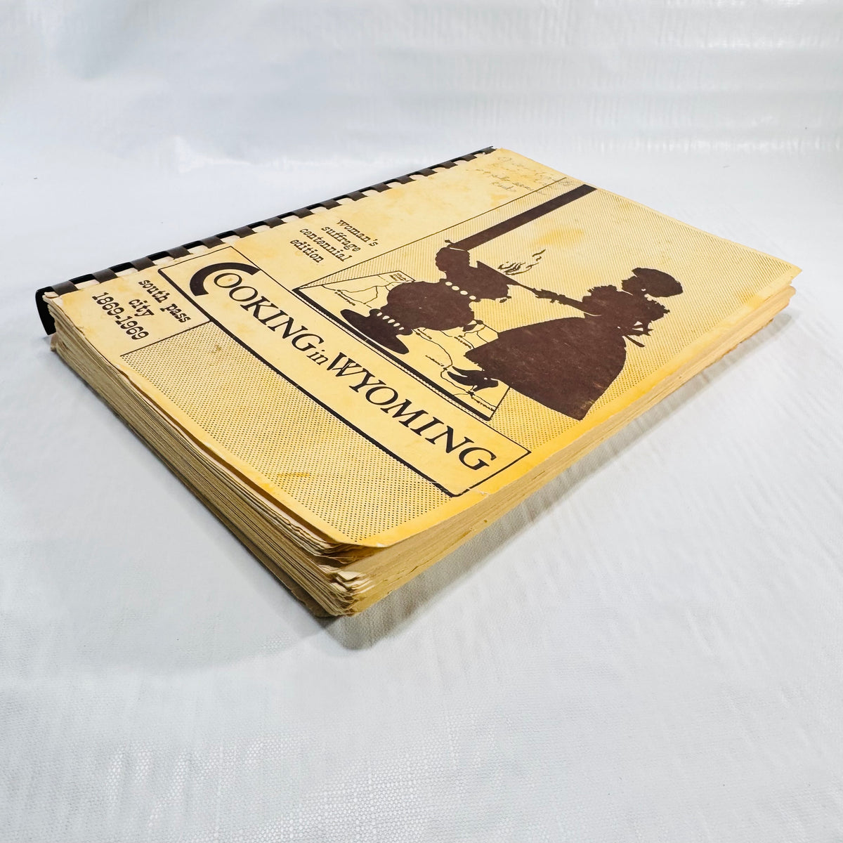Cooking in Wyoming 1969 Third Edition Woman's Suffrage Centennial Cookbook