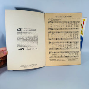 Vintage Christmas Carol Booklets Set of 2 Firestone and Eaton Promotional Holiday Song Books