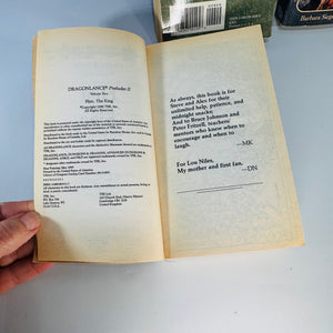 Dragonlance Preludes II Paperback Set Riverwind the Plainsman Flint the King Tanis the Shadow Years