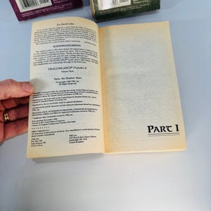 Dragonlance Preludes II Paperback Set Riverwind the Plainsman Flint the King Tanis the Shadow Years