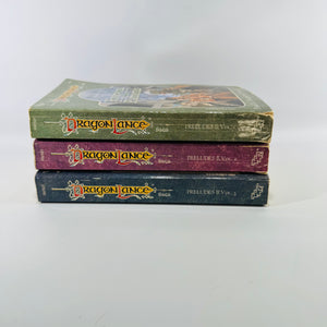 Dragonlance Preludes II Paperback Set Riverwind the Plainsman Flint the King Tanis the Shadow Years