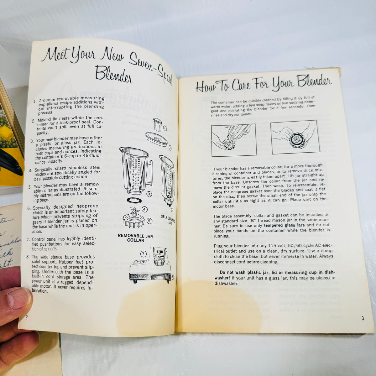 MIRRO-MATIC Pressure Pan Recipes 1947 Pamphlet Bundle, IONA Blender, Husky Ice Cream, Confetti Imps