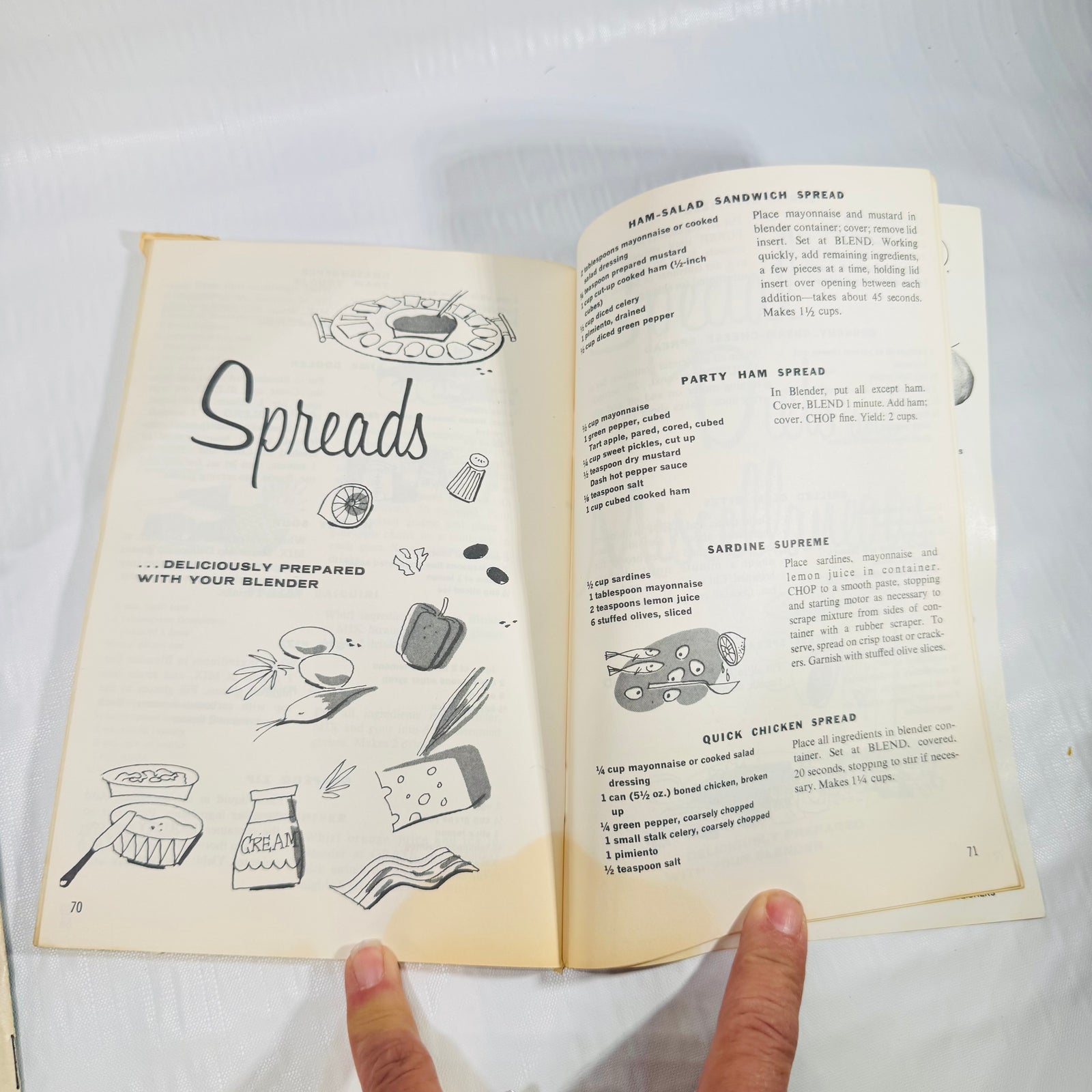 MIRRO-MATIC Pressure Pan Recipes 1947 Pamphlet Bundle, IONA Blender, Husky Ice Cream, Confetti Imps