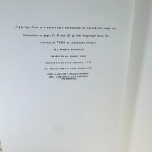 Vintage Pepperidge Farm Cookbook Margaret Rudkin Hardcover with Dust Jacket 1976 Printing