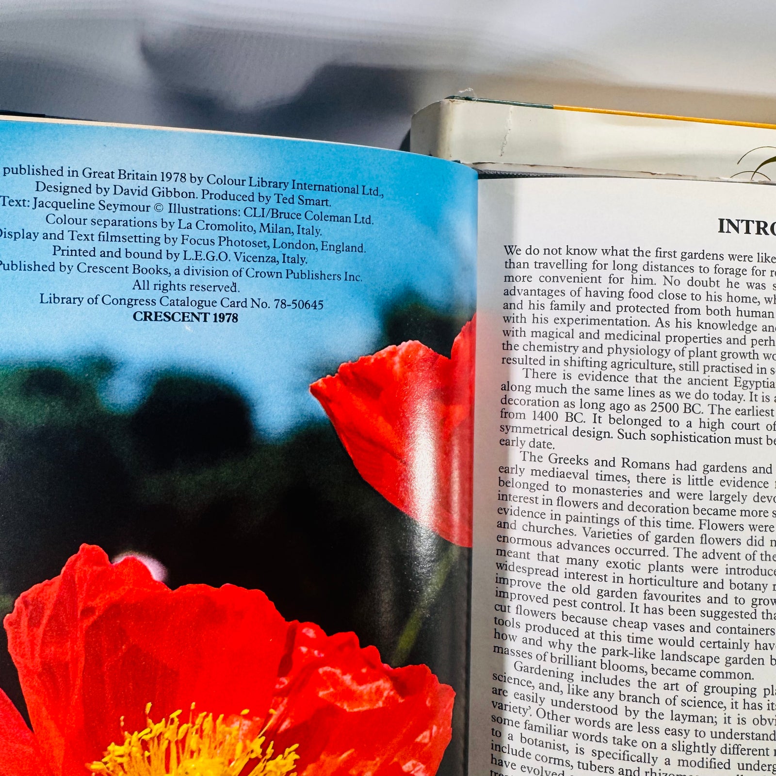 Vintage Gardening Book Bundle (1972 & 1978) — Lois Wilson & Jacqueline Seymour | Illustrated Hardcovers, Horticulture / Gardening
