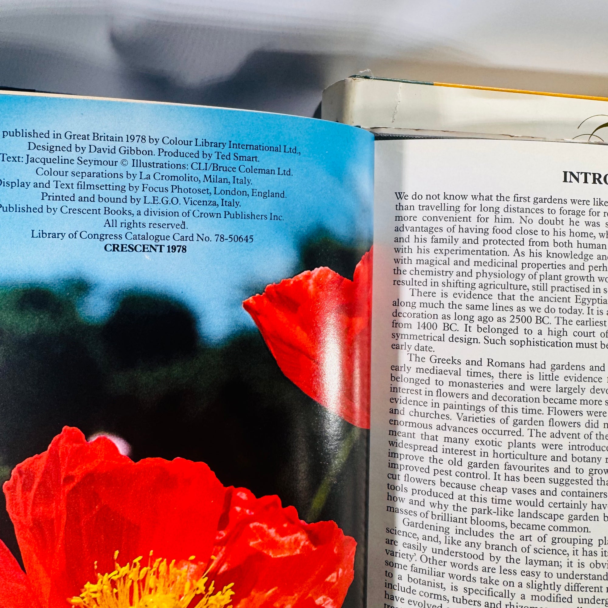 Vintage Gardening Book Bundle (1972 & 1978) — Lois Wilson & Jacqueline Seymour | Illustrated Hardcovers, Horticulture / Gardening