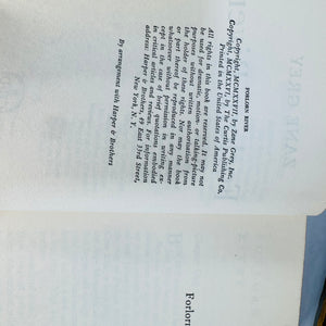 Vintage Zane Grey Western Books Set Forlorn River and The Hash Knife Outfit