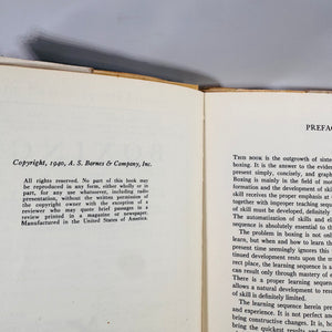 Boxing (Barnes Sports Library, 1940 copyright) — Edwin L. Haislet | Dust Jacket, Coach-Inscribed, Sports Instruction