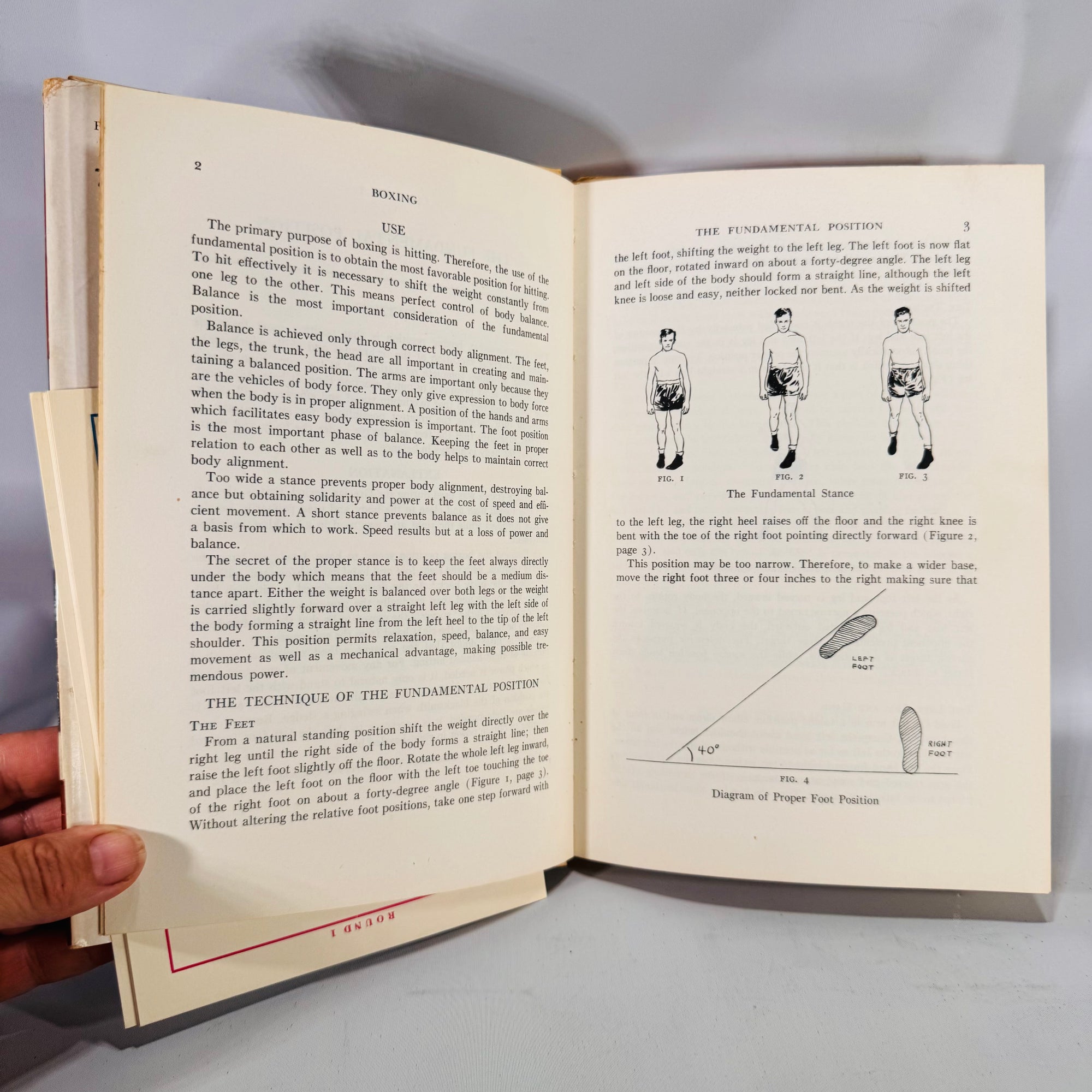 Boxing (Barnes Sports Library, 1940 copyright) — Edwin L. Haislet | Dust Jacket, Coach-Inscribed, Sports Instruction