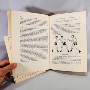 Boxing (Barnes Sports Library, 1940 copyright) — Edwin L. Haislet | Dust Jacket, Coach-Inscribed, Sports Instruction