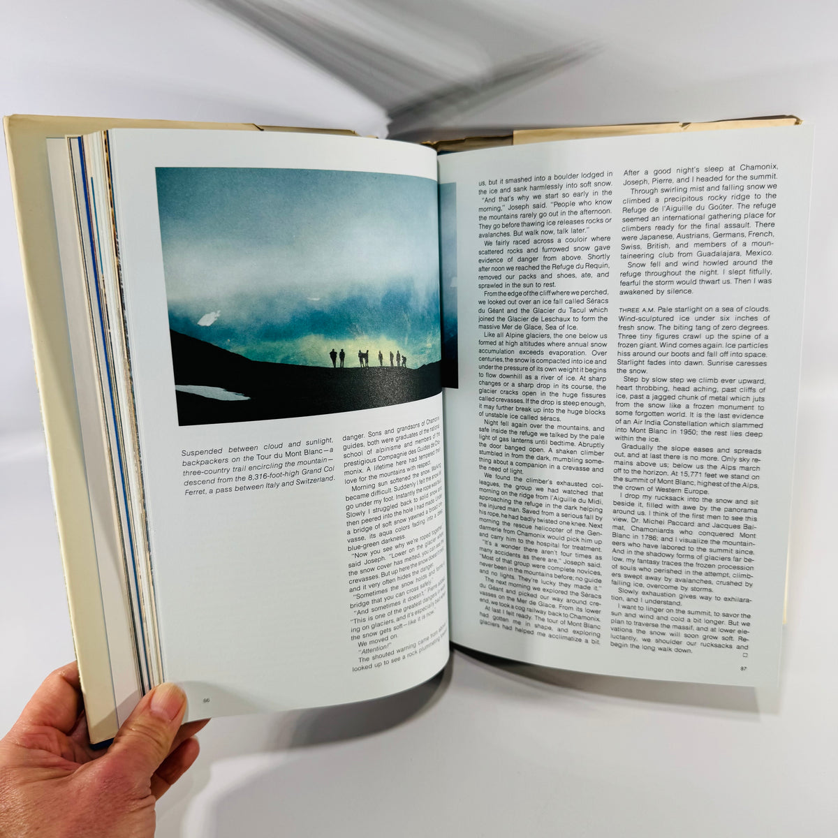 National Geographic Alps Book Vintage 1973 Hardcover Travel Photography Book