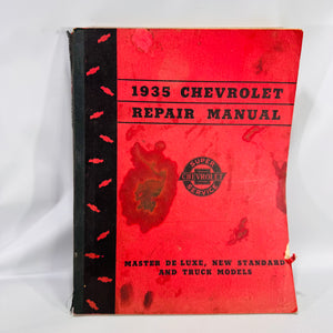 1935 Chevrolet Repair Manual (First Edition) — Chevrolet Motor Co. | Vintage Automotive Repair, Car & Truck Service Guide
