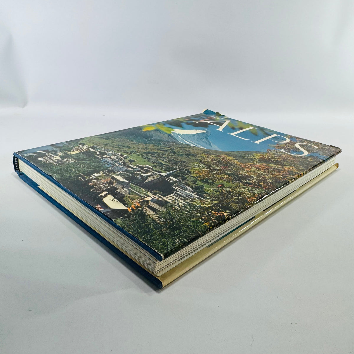 National Geographic Alps Book Vintage 1973 Hardcover Travel Photography Book